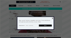 Desktop Screenshot of amsterdamart.com